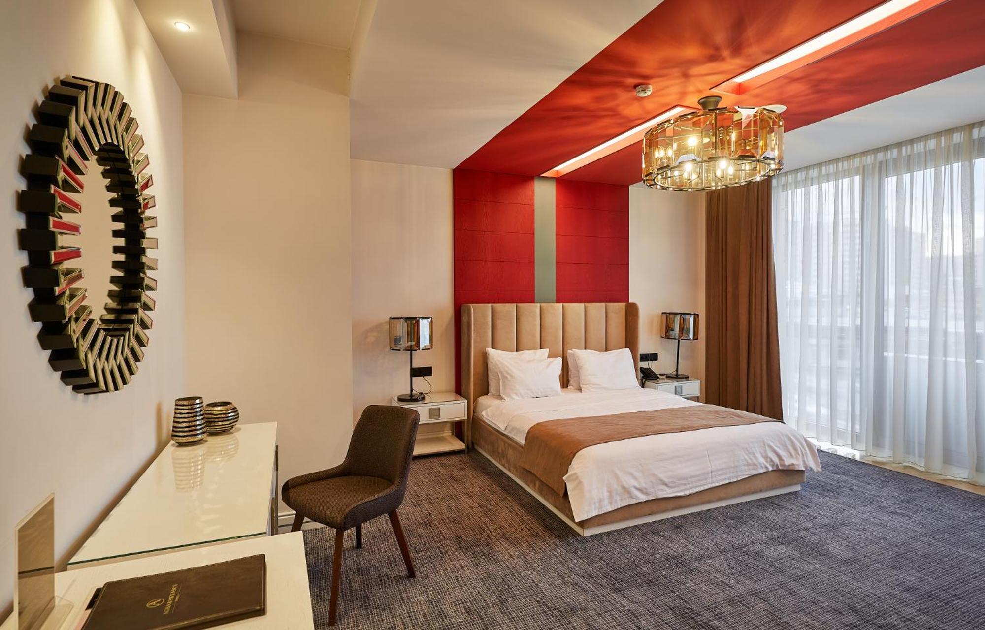Aghababyan'S Hotel Erivan Exterior foto A room at the hotel
